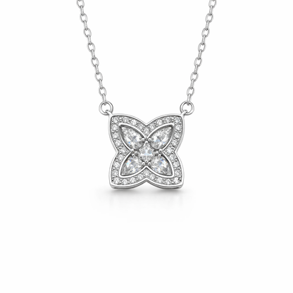 "The Blooming Soul" | Fine Intricate Floral Pendant Necklace