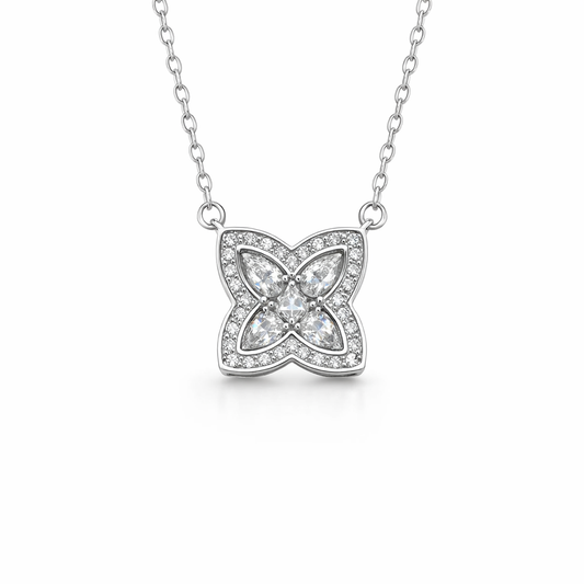 "The Blooming Soul" | Fine Intricate Floral Pendant Necklace