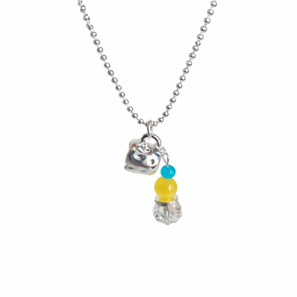 Iced Tea Charm Necklace