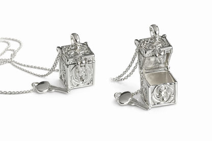 Secret Box Pendant Necklace