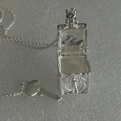 Secret Box Pendant Necklace