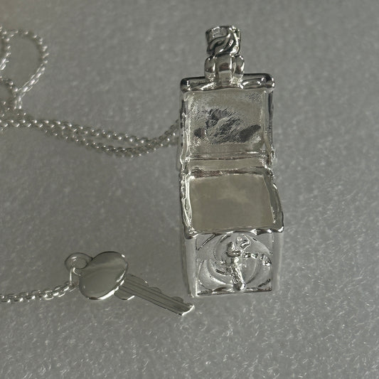 Secret Box Pendant Necklace