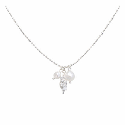 Delicate Pearl Drop Necklace
