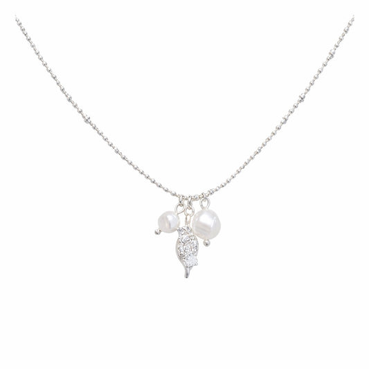 Delicate Pearl Drop Necklace
