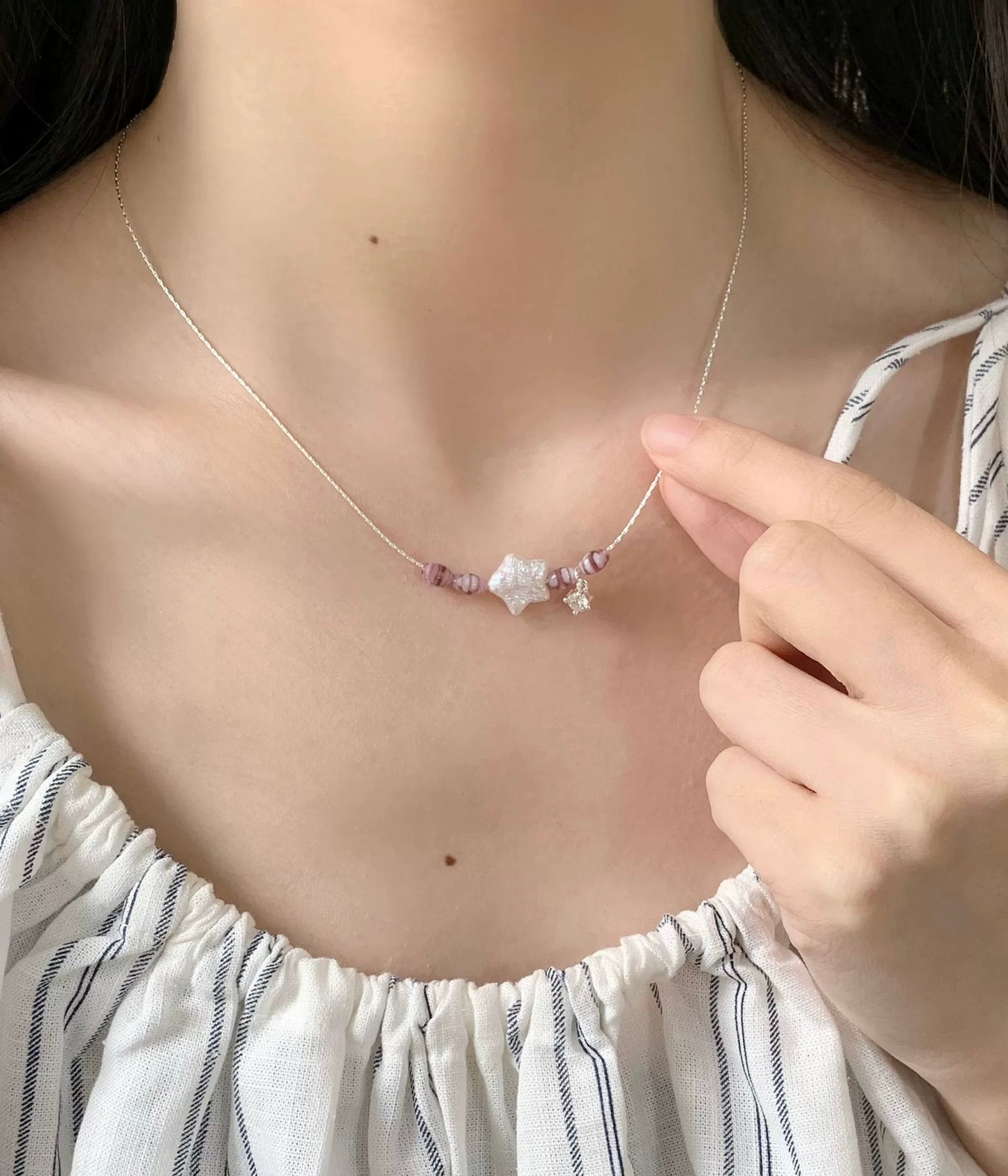 Star Baroque Pearl Necklace