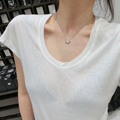 Silver Star Shell Necklace