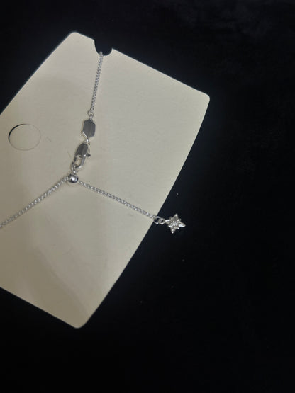 Vintage-Kleeblatt-Armband aus 925er Sterlingsilber